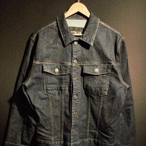 EXPRESS | Denim Trucker Jacket | Size: L